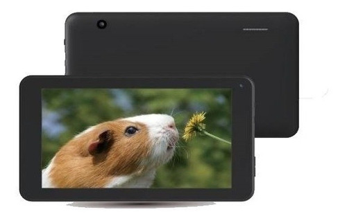 Imagen 1 de 1 de Tablet  con funda iQual T07W1 7" 16GB negra y 2GB de memoria RAM