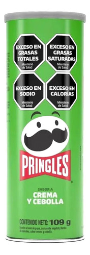 Pringles Crema & Cebolla 109gr Pack X 18un Cioccolato Tienda