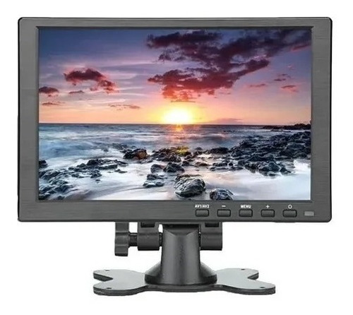 Tela 10.1 Monitor Hd Automotivo Vga Rca Hdmi Bnc Usb Audio