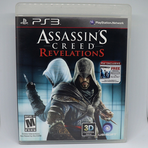 Assassin's Creed Revelations Ps3 Mídia Física Usado Completo