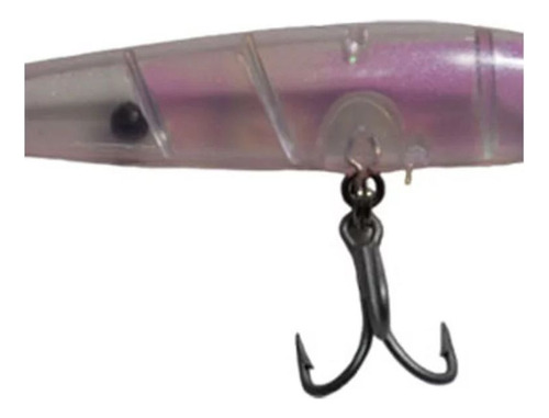 Isca Artificial Pesca Kv João Pepino 11,5cm 22g Rosa Claro