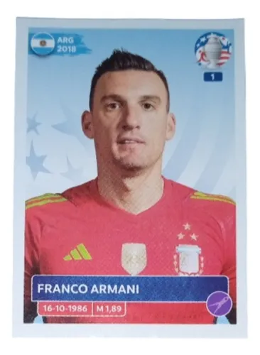 Copa América Usa 2024 Panini - Arg4 Franco Armani 