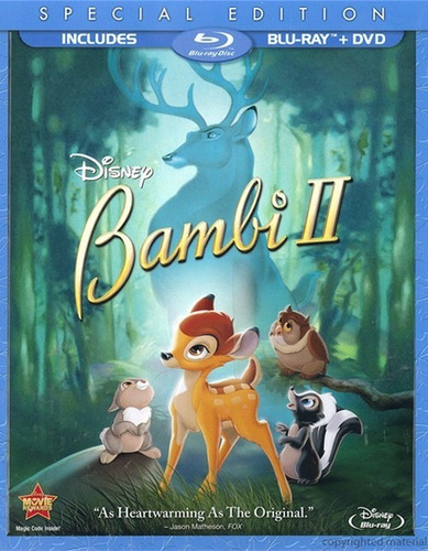 Blu-ray + Dvd Bambi 2 (2006)