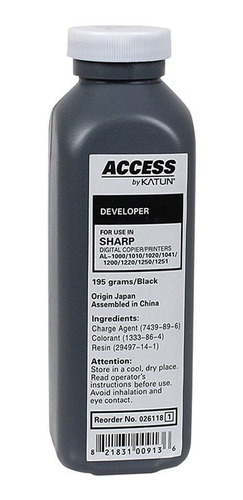 Refil Toner Sharp + Revelador Sharp Al 1645 2040 2050 2031