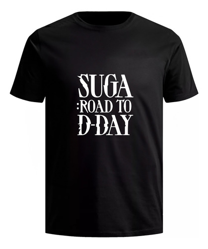 Playera Camisa Suga Bts D Day Tour Documental Logo Bt21