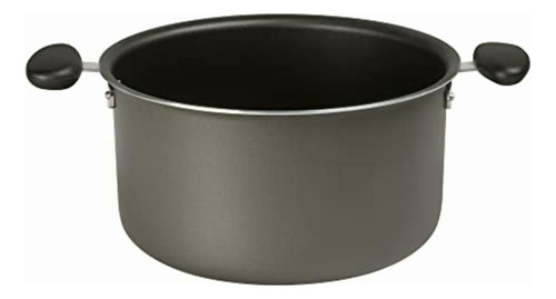 Select By Ekco Olla De 24 Cm Con Tapa De Cristal, Color Gris