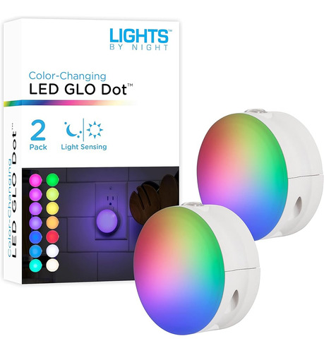 Luces Por La Noche, Punto De Glo Led Que Cambia De Color, Lu