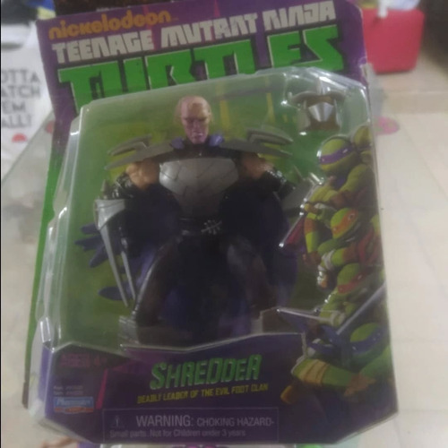 Nickelodeon Mutant Ninja Turtles (tmnt), Unmasked Shredder (Usado)
