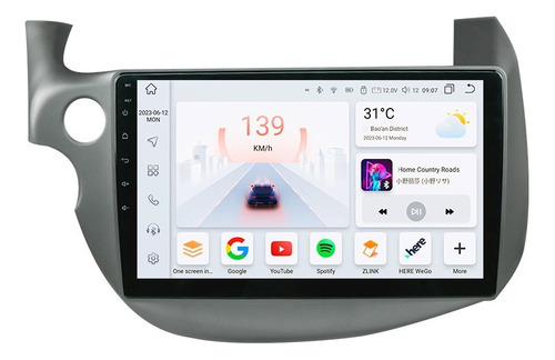 Estéreo Carplay 2+32g Para Honda Fit 2007-2014