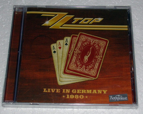 Zz Top Live In Germany 1980 Cd Sellado / Kktus