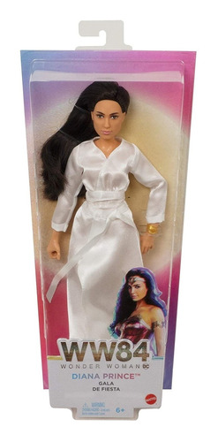 Figura Mulher Maravilha Ww84 Diana Prince Da Mattel Gkh93