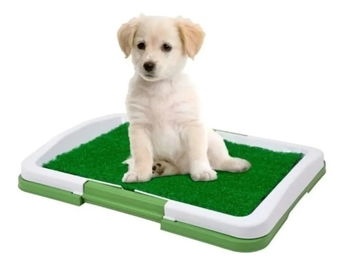 Baño Sanitario Perro Gatos Bandeja Mascotas Puppy Potty Clic
