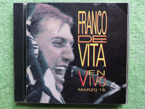 Eam Cd Franco De Vita En Vivo Marzo 16 Edic. Americana 1992