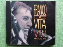 Comprar Eam Cd Franco De Vita En Vivo Marzo 16 Edic. Americana 1992
