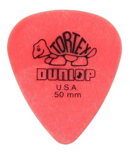 Imagem 4 de 5 de Kit Com 12 Palhetas Dunlop Tortex Standard 0.50 Mm Usa
