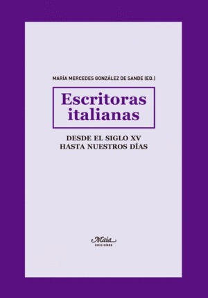 Libro Escritoras Italianas Nuevo