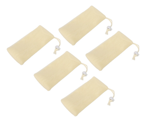 Bolsitas De Malla Para Jabón, 5 Unidades, Suave, Multicapa,