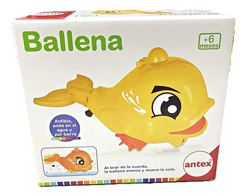 Ballena De Arrastre Antex Musica Bebe Juego Niño