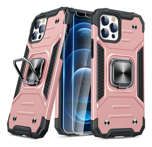 Funda Jame Para iPhone 12 Pro Max Rose Gold