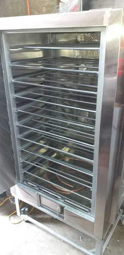 Horno Panadero Pastelero En Acero Inox 8 10 Bandejas Vap Ven