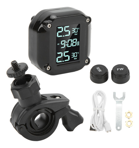 Sistema De Monitoreo De Presión De Neumáticos Para Motocicle