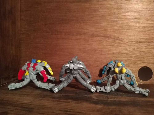 Transformers Hasbro 2008, Lote De 8 Pzas, De Goma Esqueleto (Usado)