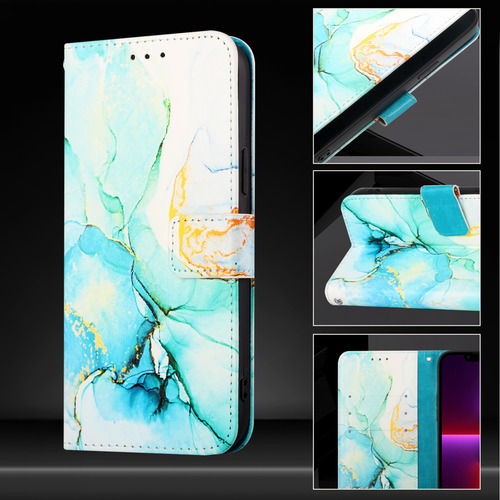Funda Para Oneplus Oneplus Serie 9, Cierre Magnético, Mármol, Pie De Apoyo, Orificio Para Cordón, A Prueba De Golpes