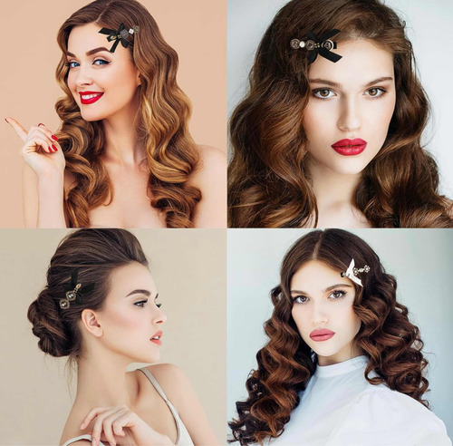 Ganchos Para El Cabello Estilo Channel Set De 7