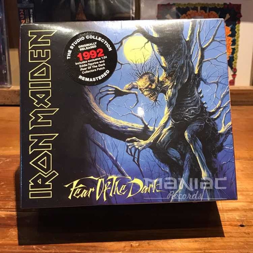 Iron Maiden Fear Of The Dark Cd Box Set + Muñeco
