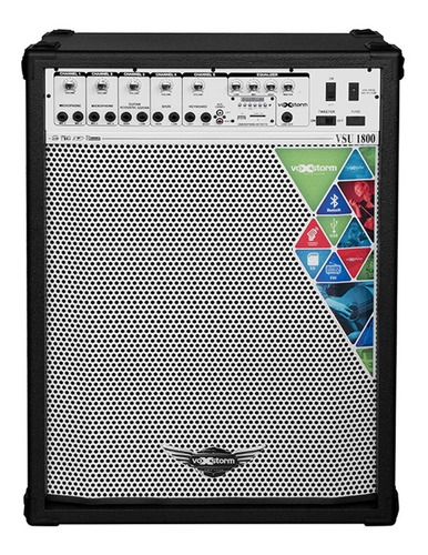 Caixa Multiuso Voxstorm Vsu 1800 Usb Cubo Vsu1800 150w 15''