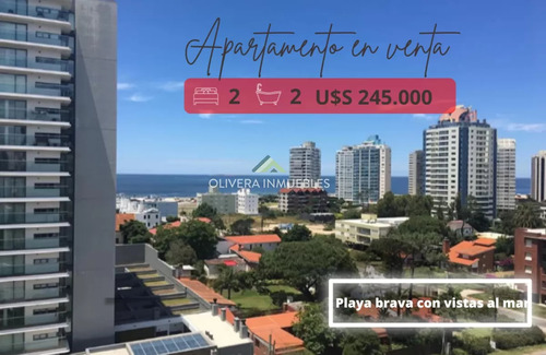 Venta De Apartamento De 2 Dormitorios En Brava Punta Del Este