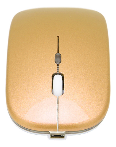Ratón Inalámbrico De 2,4 G, Ultrafino, Cargable, Mudo, 1600
