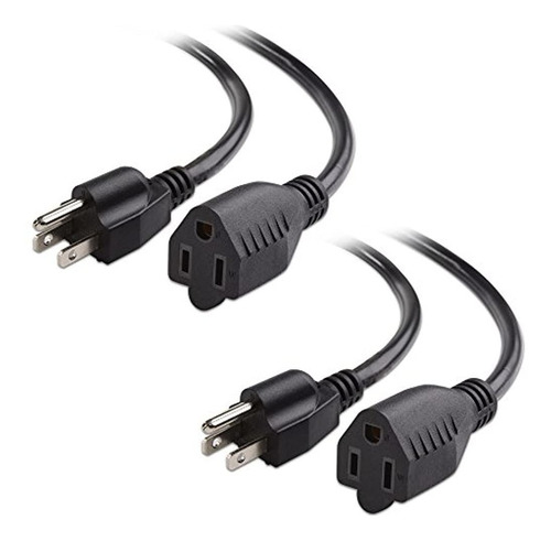 Cable Matters 2-pack 16 Awg Heavy Duty Cable De Extension D