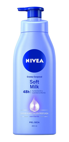 Nivea Body Soft Milk Piel Seca 400 Ml.