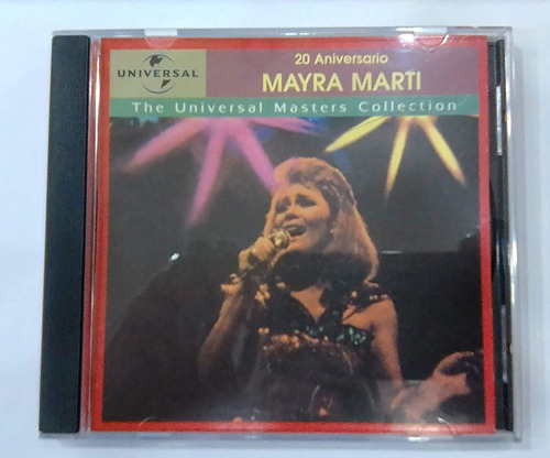 Mayra Marti. 20 Aniversario. Cd Original Usado. Qqc.