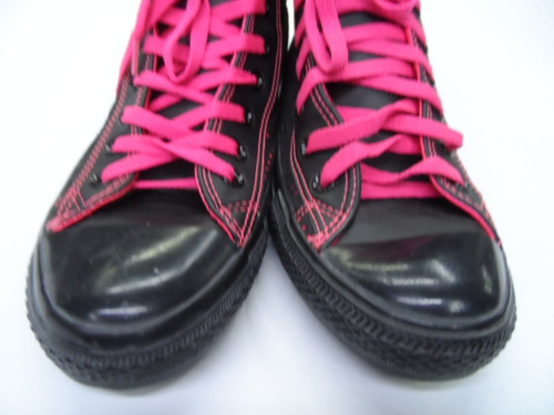 Converse All Star Preto Pink Só P/ Colecionadores Leia Descr