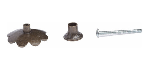 Imagem 3 de 4 de Kit 8 Puxadores Moveis Gaveta Guarda Roupa Armário Antigos