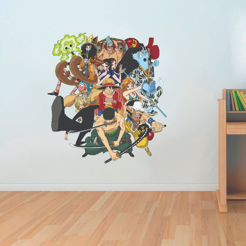 Vinilo Decorativo One Piece Personajes 50 Cm