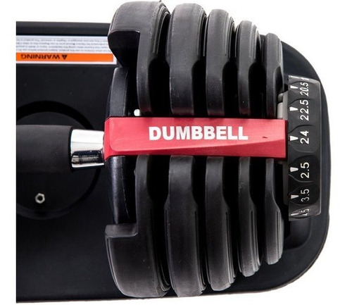 Imagem 3 de 4 de Dumbell Halter Ajustavel 24kg