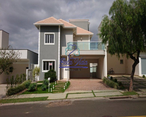 Imagem 1 de 14 de Indaiatuba-sp, Sobrado, Jardim Amstalden Residence, Bela Vida Imobiliária - Ca01327 - 70115753