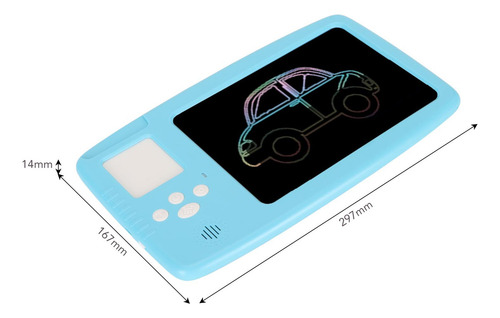 Tableta De Escritura Lcd En Color Doodle Board De 8.5 Pulgad