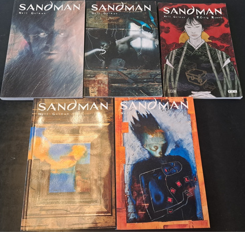 Sandman - Tomos 1 A 4 + Cazador De Sueños -ecc - Neil Gaiman