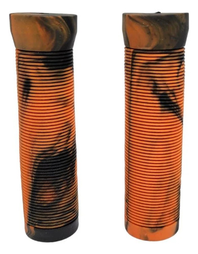 Manopla Elleven Mtb Bicolor Borracha Siliconada 130mm