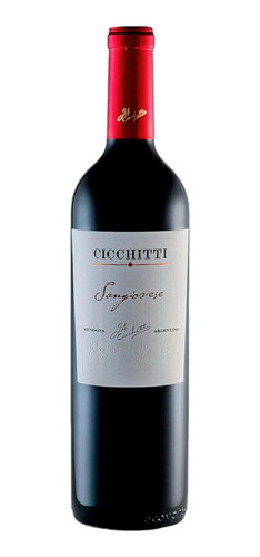 Vino Tinto Cicchitti Sangiovese X 750 Ml - Pmd