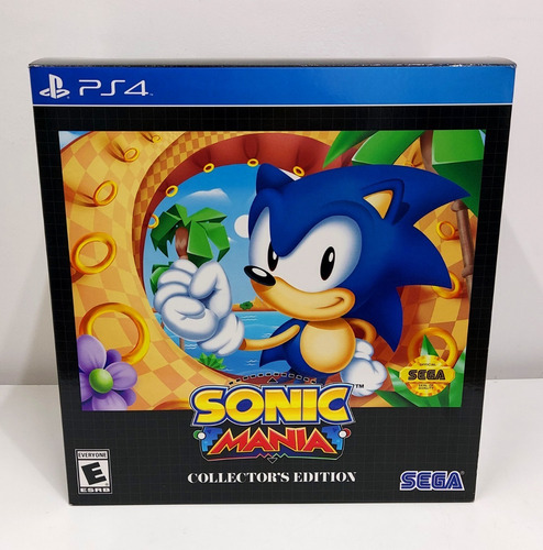 Ps4 Sonic Mania Collectors Edition - Original Completo