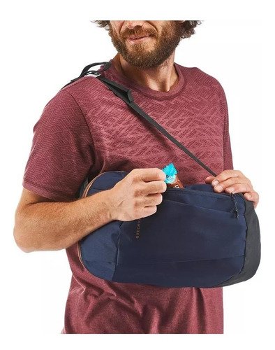 Mochila Quechua Trekking Nh 100 - 10l Azul