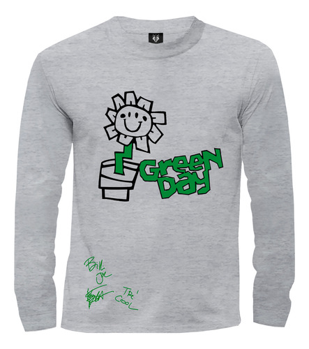 Camiseta Camibuzo Rock Green Day Kerplunk Flor