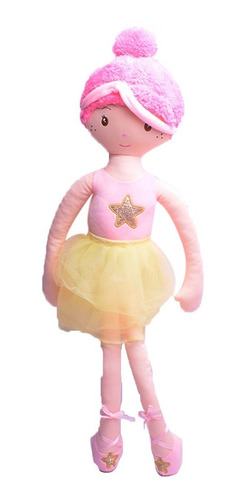 Muñeca De Tela Trapo Bailarina 70 Cm El Duende Azul 6764