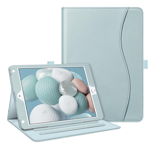 Fintie Funda P/ iPad 6.° 5.° Gen 9.7 Air 1 Y 2 Azul Celeste