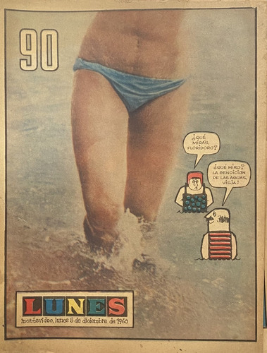 Lunes Nº 90 Revista Humor Uruguayo Diciembre 1960, Ej2